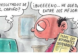 El examen de las oposiciones, según Tris