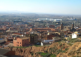 Vista panorámica de Alfaro.