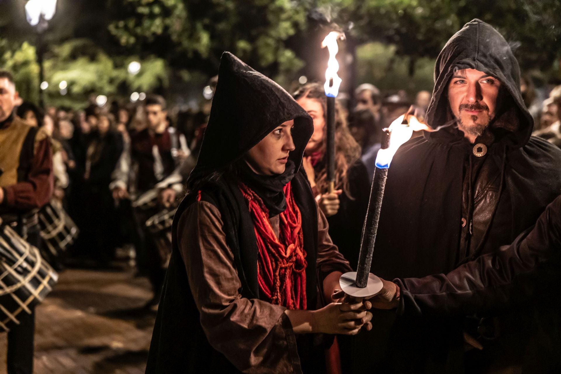 La quema de las brujas de Zugarramurdi, en imágenes