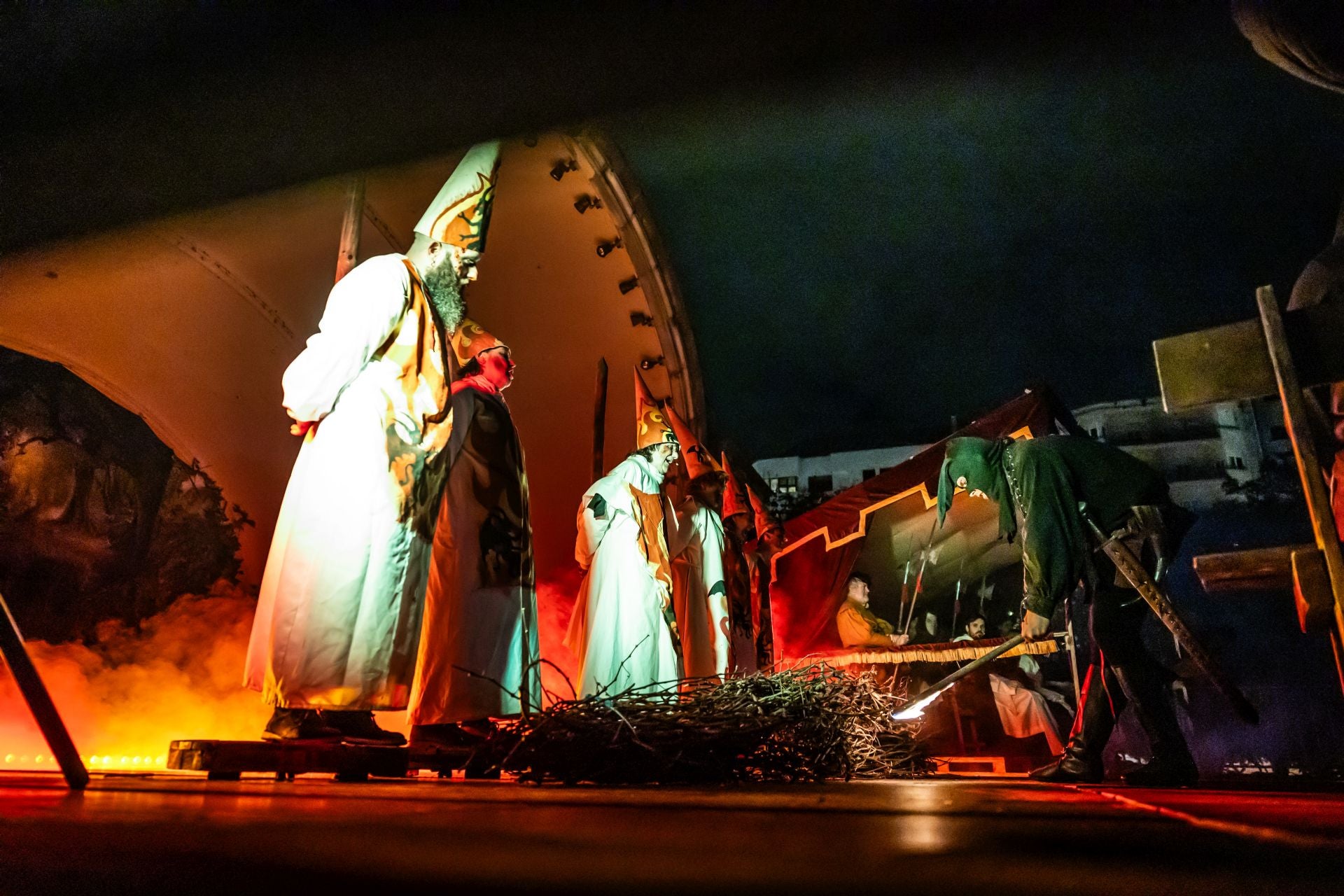 La quema de las brujas de Zugarramurdi, en imágenes