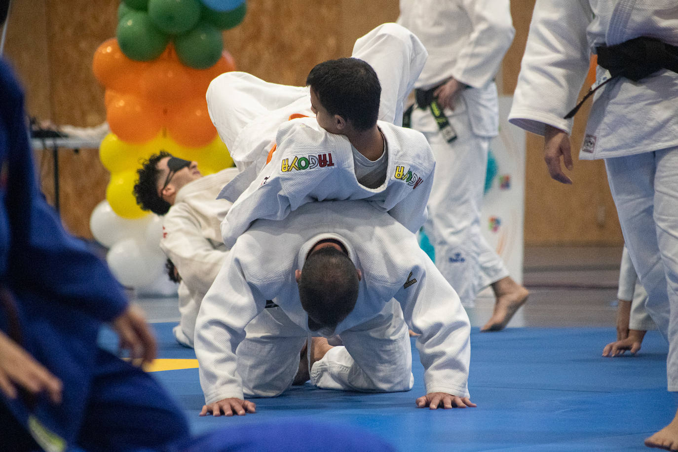 Las imágenes de la jornada de judo paralímpico