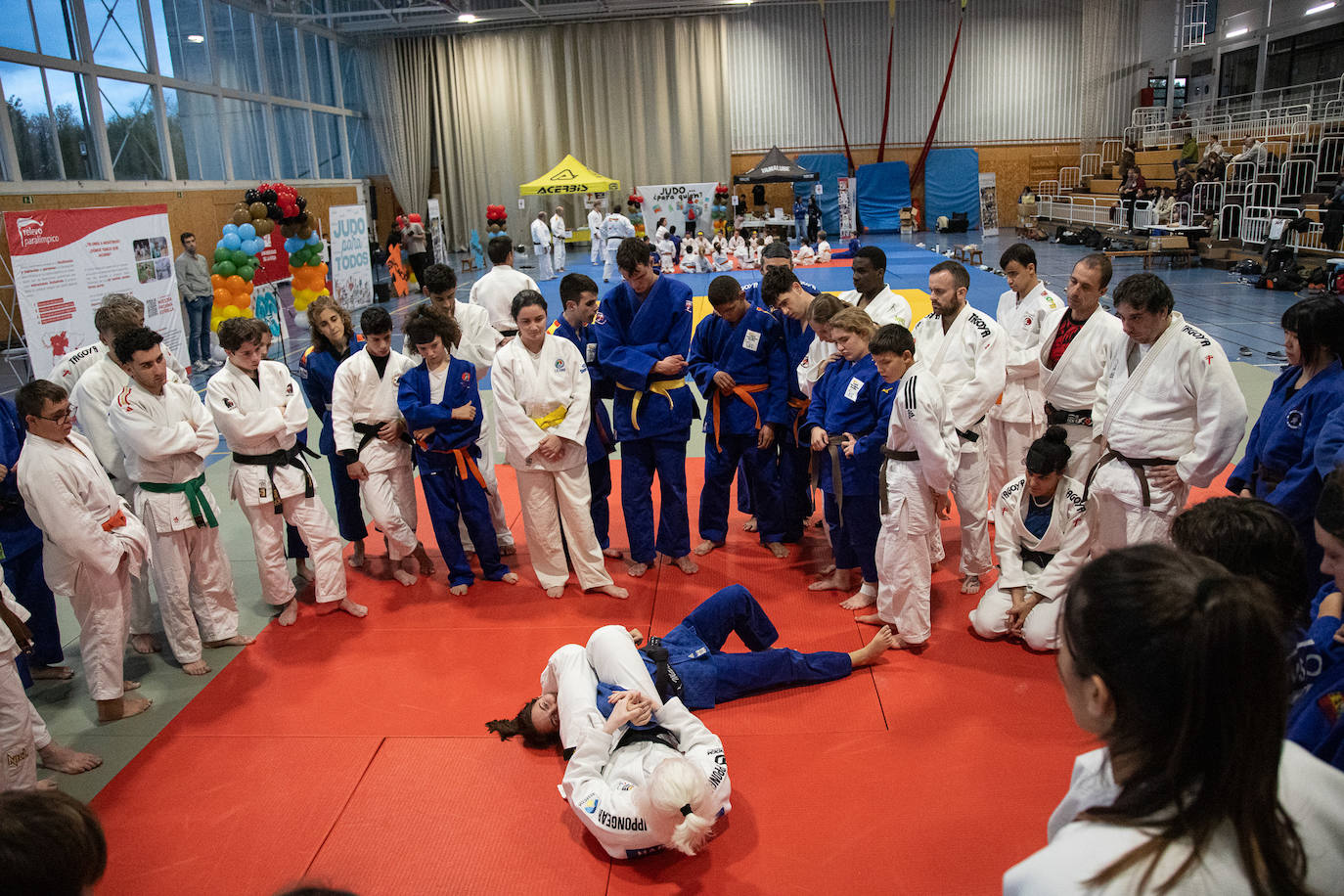 Las imágenes de la jornada de judo paralímpico