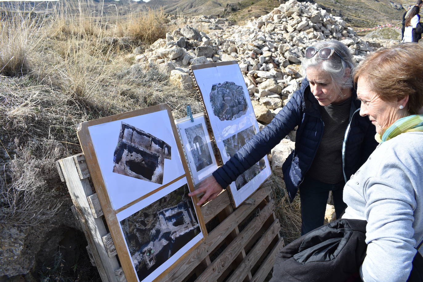 Las imágenes de la Jornada de Difusión del castillo de Cervera