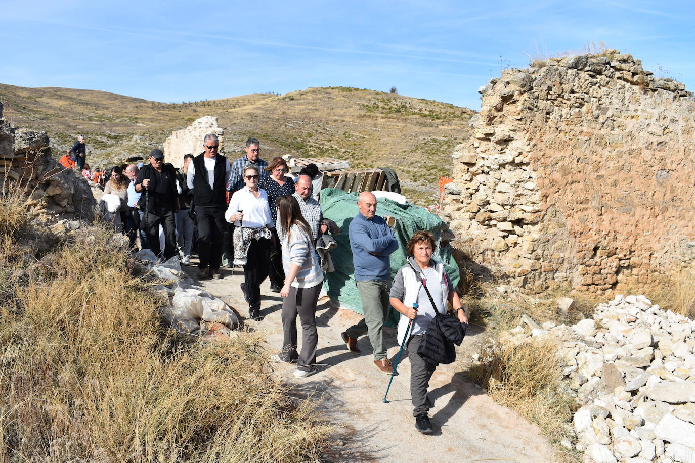 Las imágenes de la Jornada de Difusión del castillo de Cervera