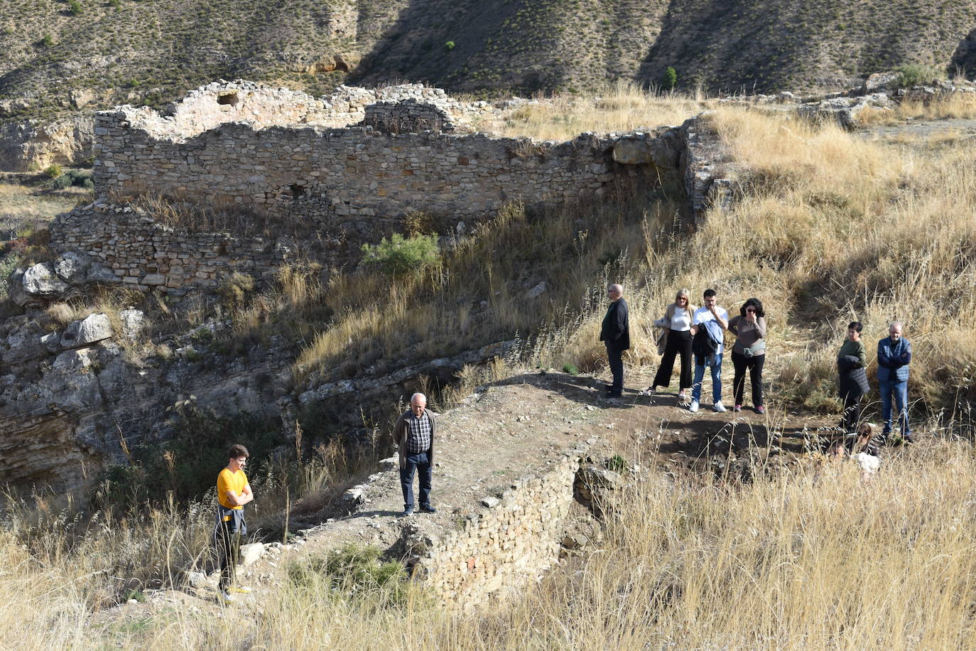 Las imágenes de la Jornada de Difusión del castillo de Cervera