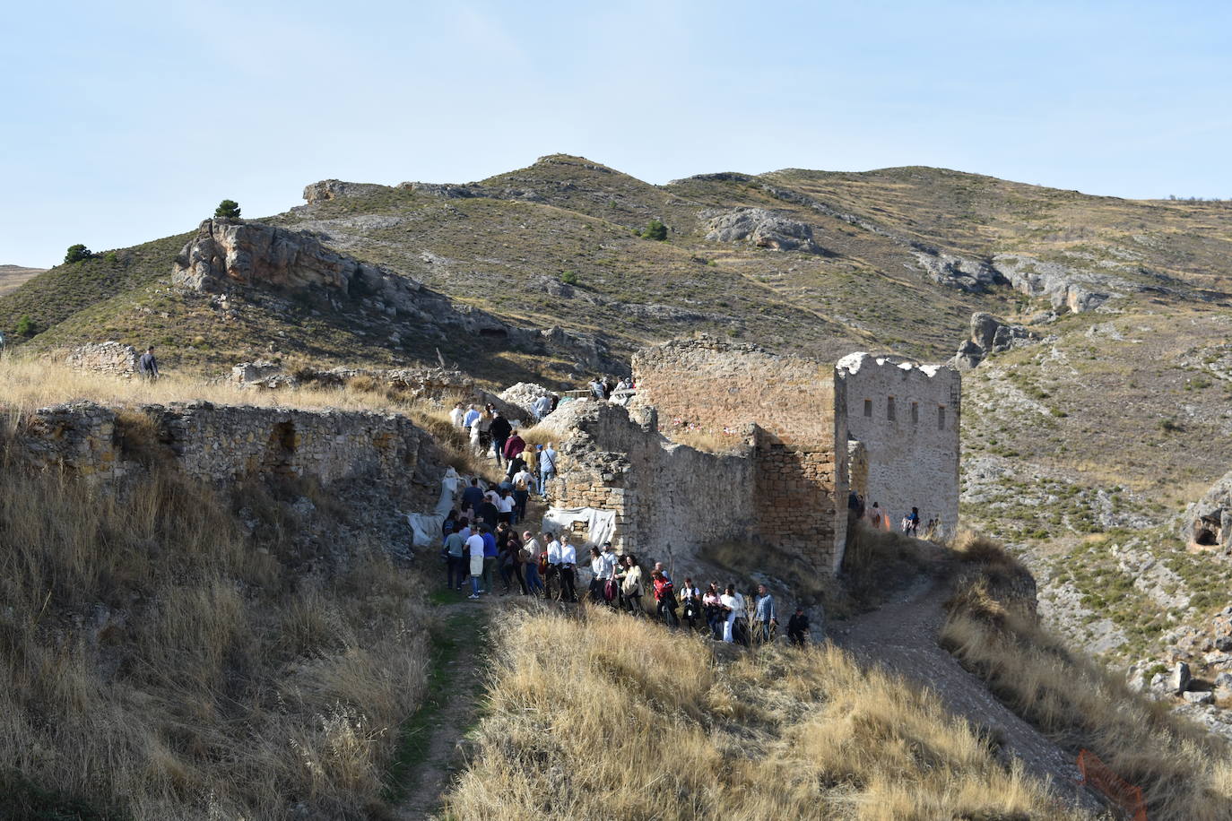 Las imágenes de la Jornada de Difusión del castillo de Cervera