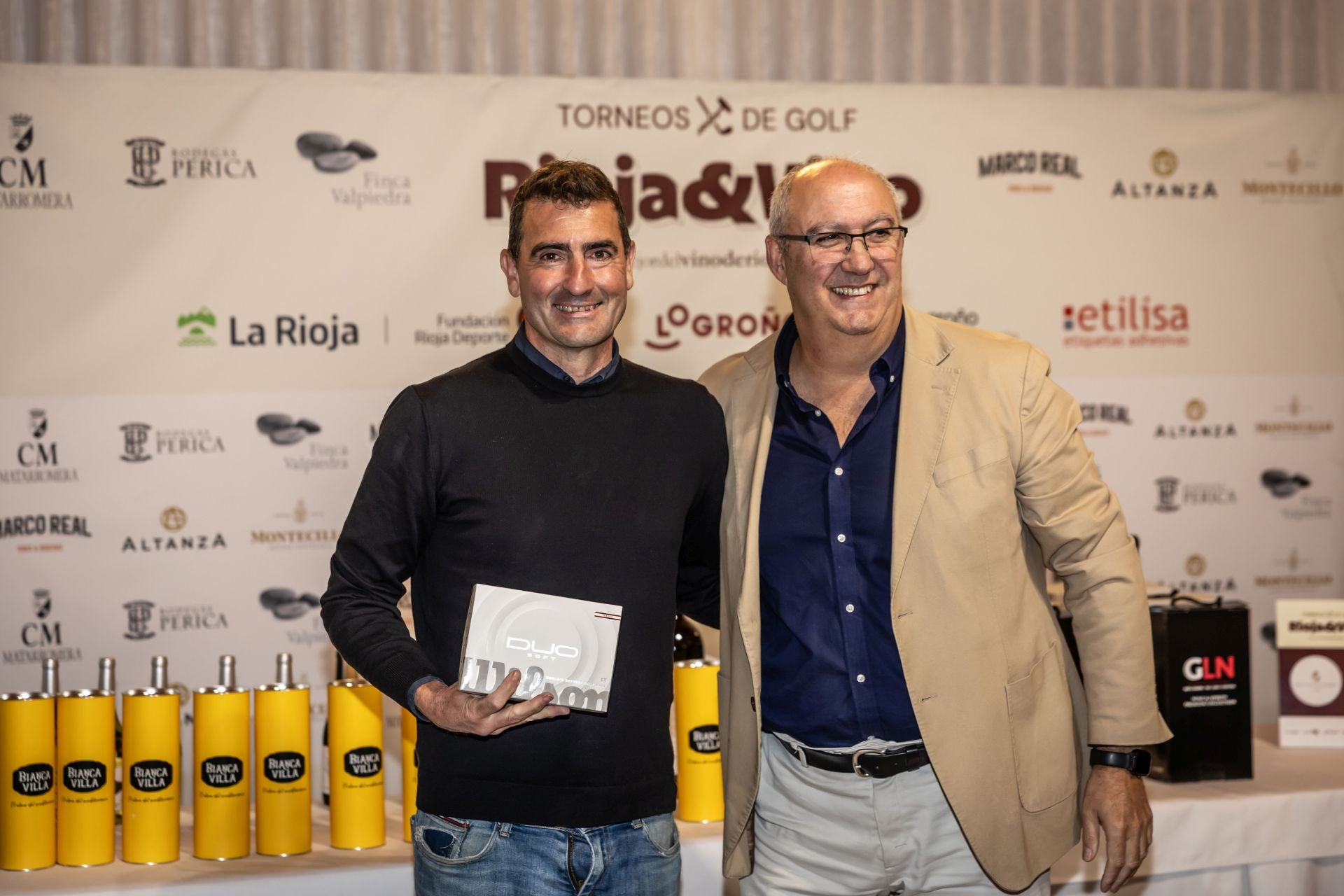 La entrega de premios de la jornada de Marco Real