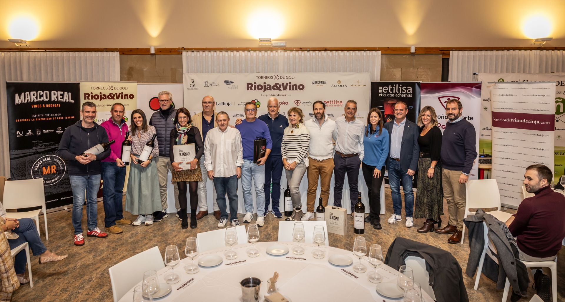 La entrega de premios de la jornada de Marco Real