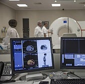 Equipo de TAC instalado en el CIBIR.