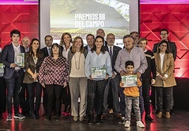 Galardonados en la última edición de los Premios del Campo.