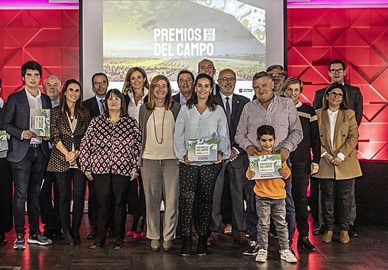 Galardonados en la última edición de los Premios del Campo.