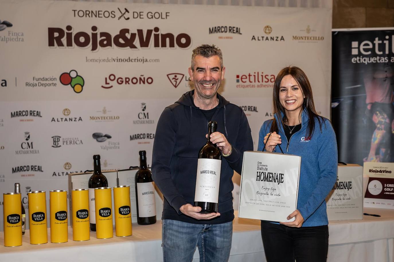 La entrega de premios de la jornada de Marco Real