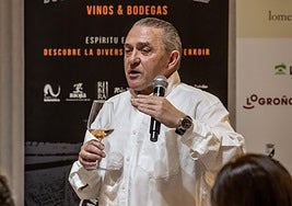 José Manuel Plo, durante un momento de su explicación.