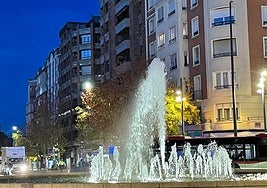El viento sopla con fuerza este miércoles en Logroño.