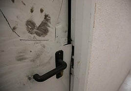 Trastero forzado en el número 11 de la calle Segundo Arce de Logroño.