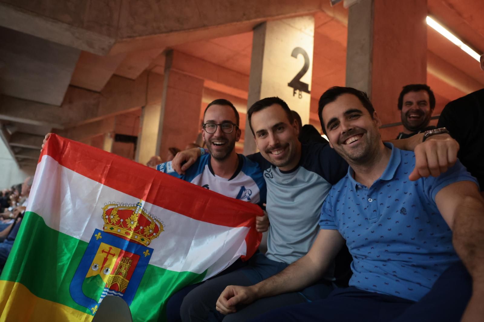 El ambiente durante la final del Cuatro y medio