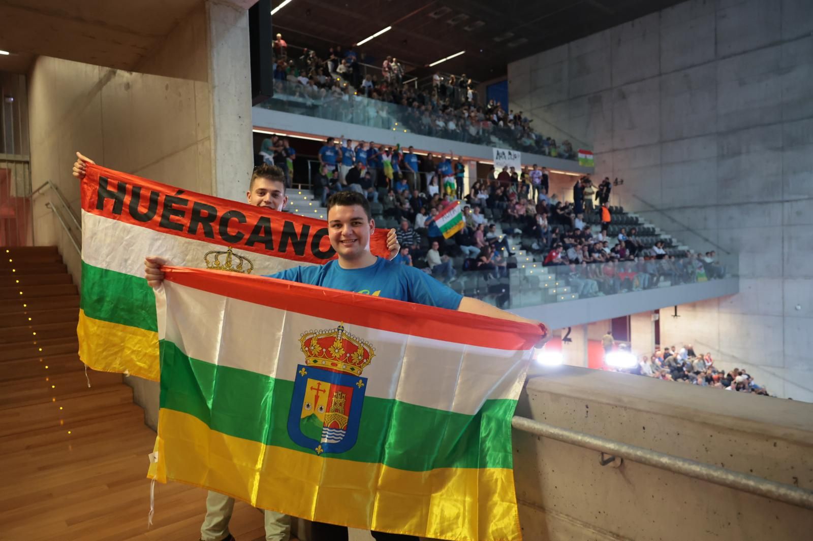 El ambiente durante la final del Cuatro y medio