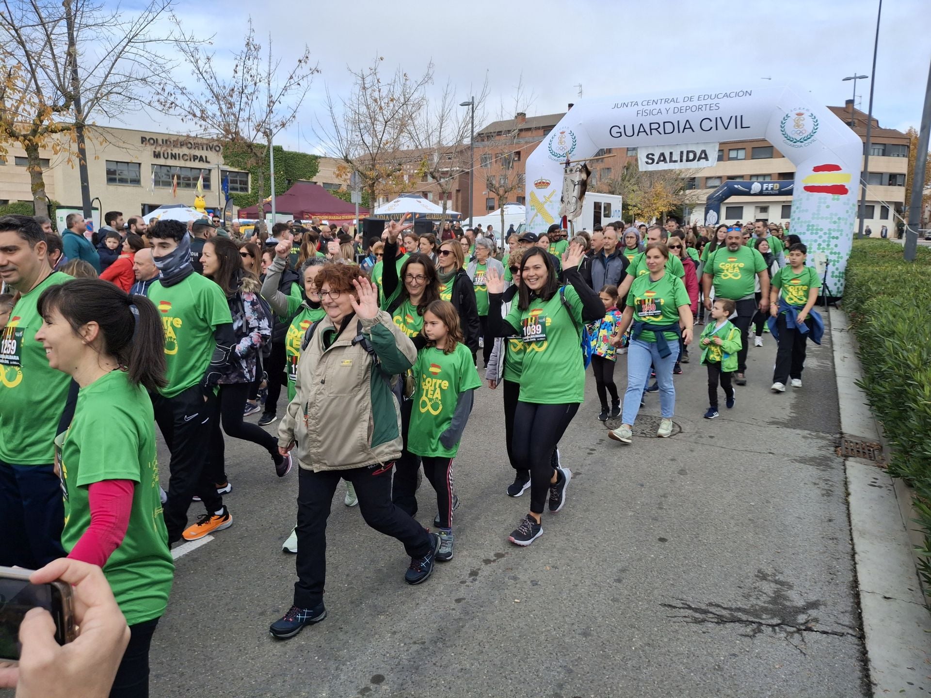 I Carrera Solidaria de la Guardia Civil de La Rioja
