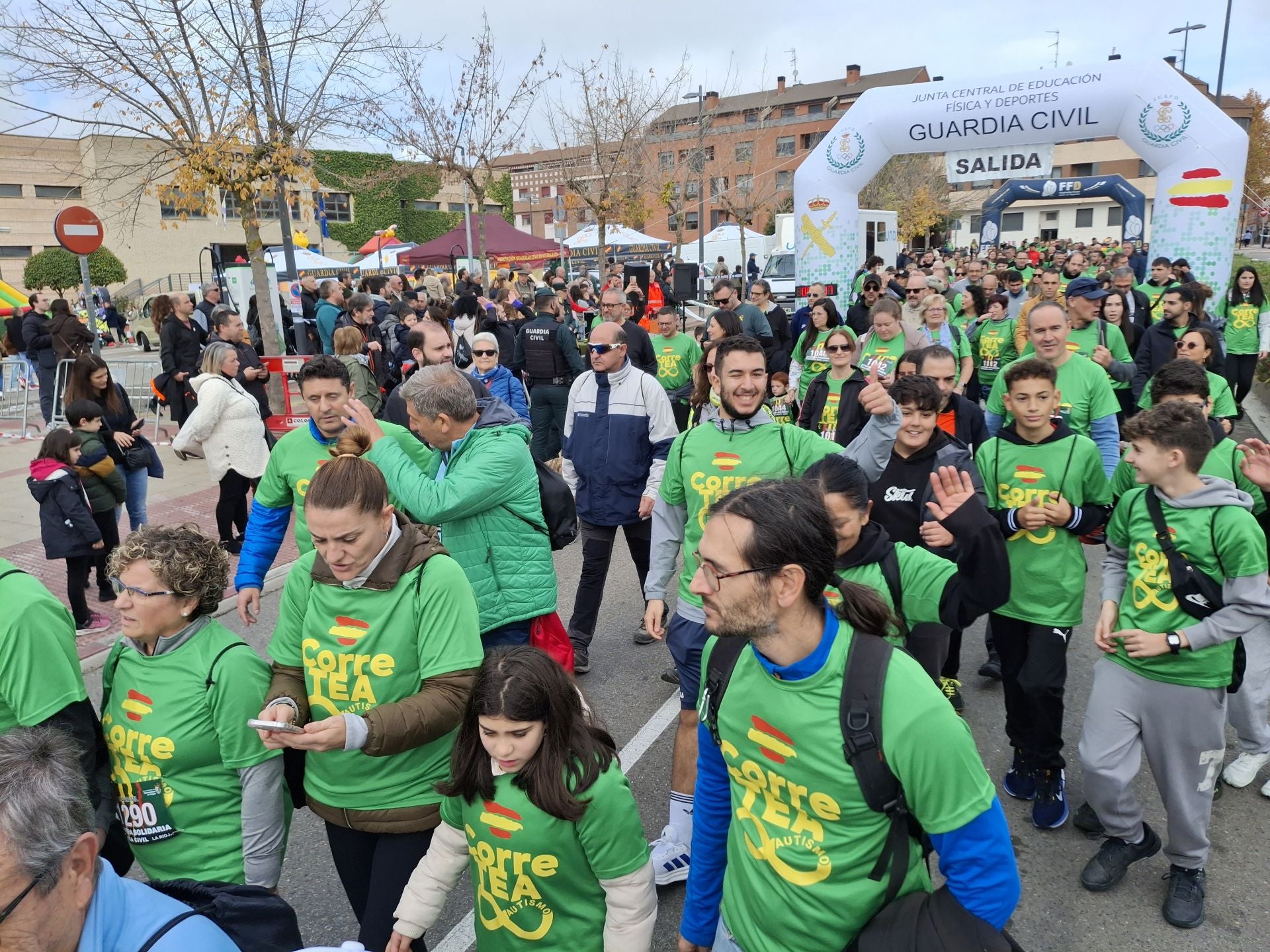 I Carrera Solidaria de la Guardia Civil de La Rioja