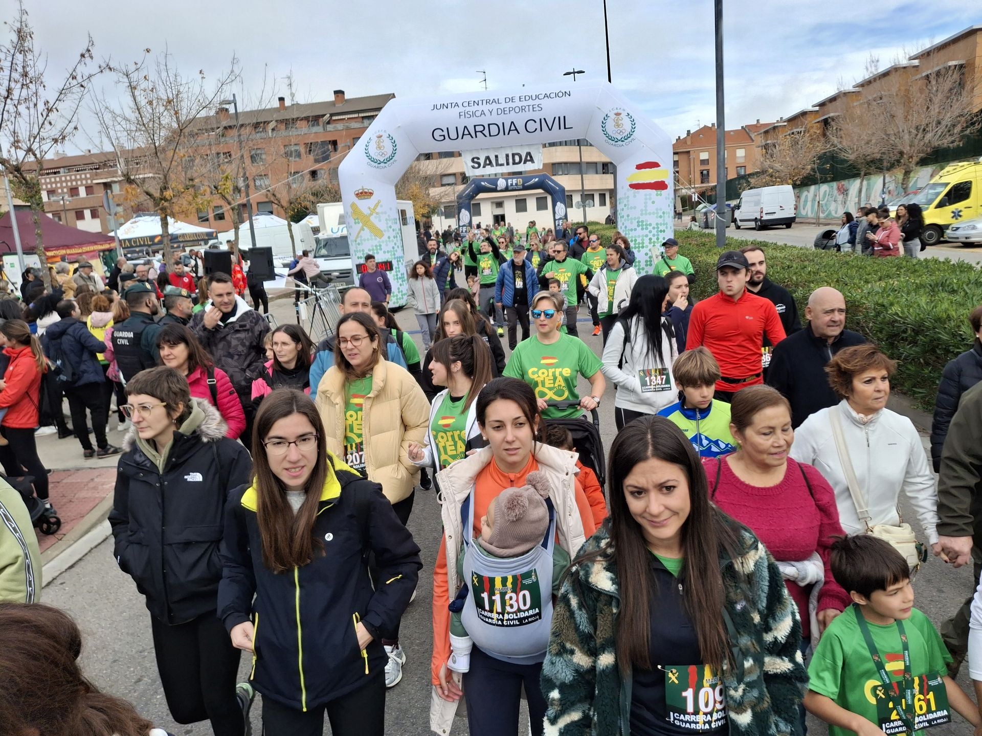 I Carrera Solidaria de la Guardia Civil de La Rioja