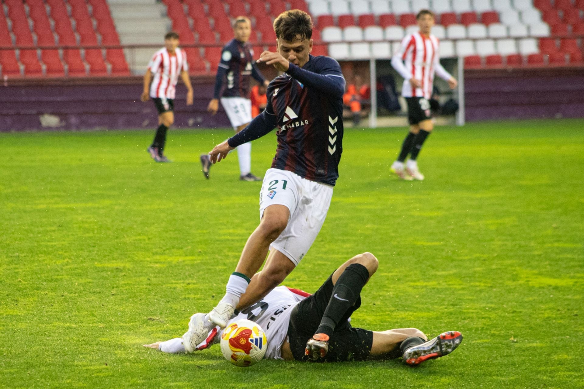 El partido de la UDL con el Eibar B