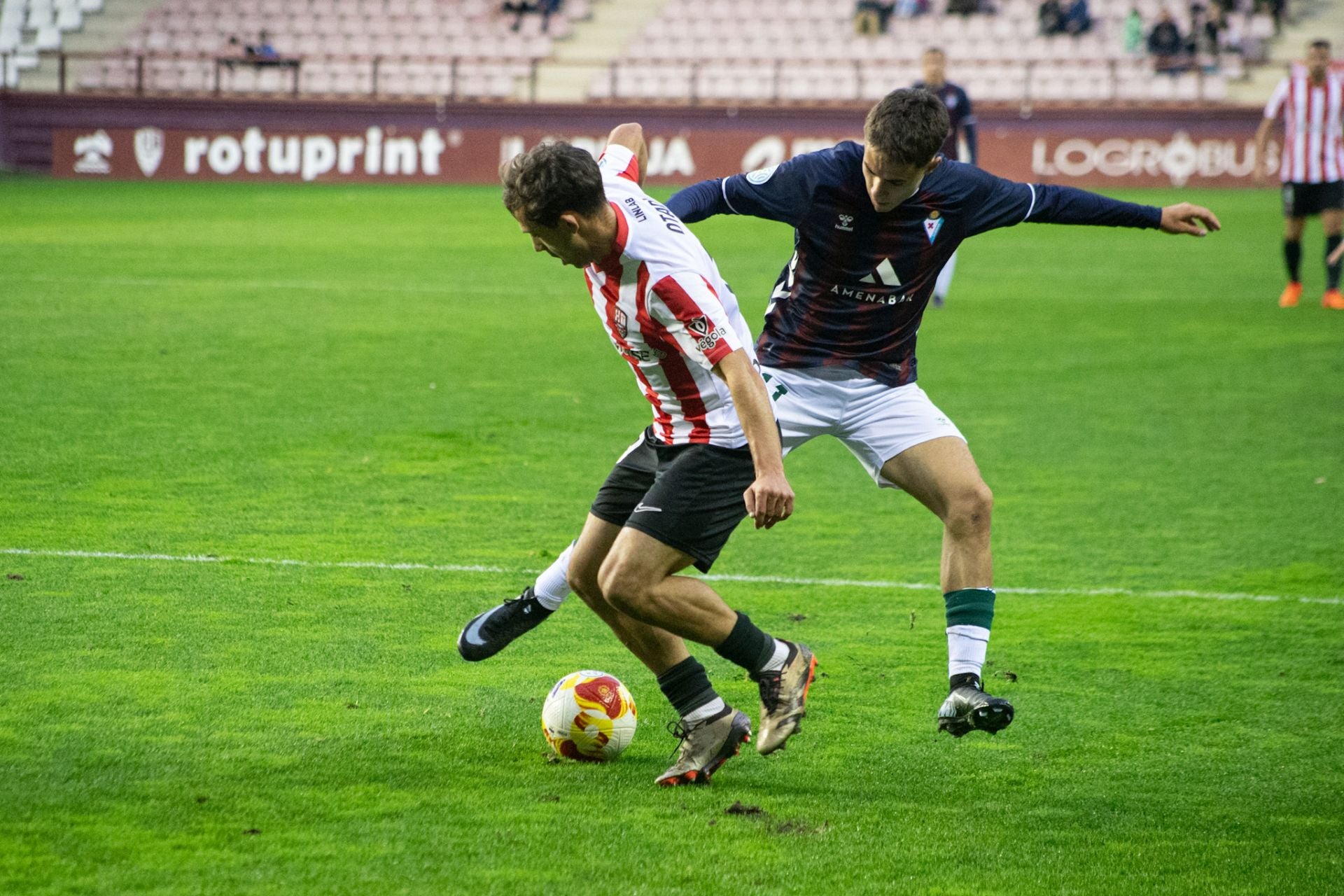 El partido de la UDL con el Eibar B