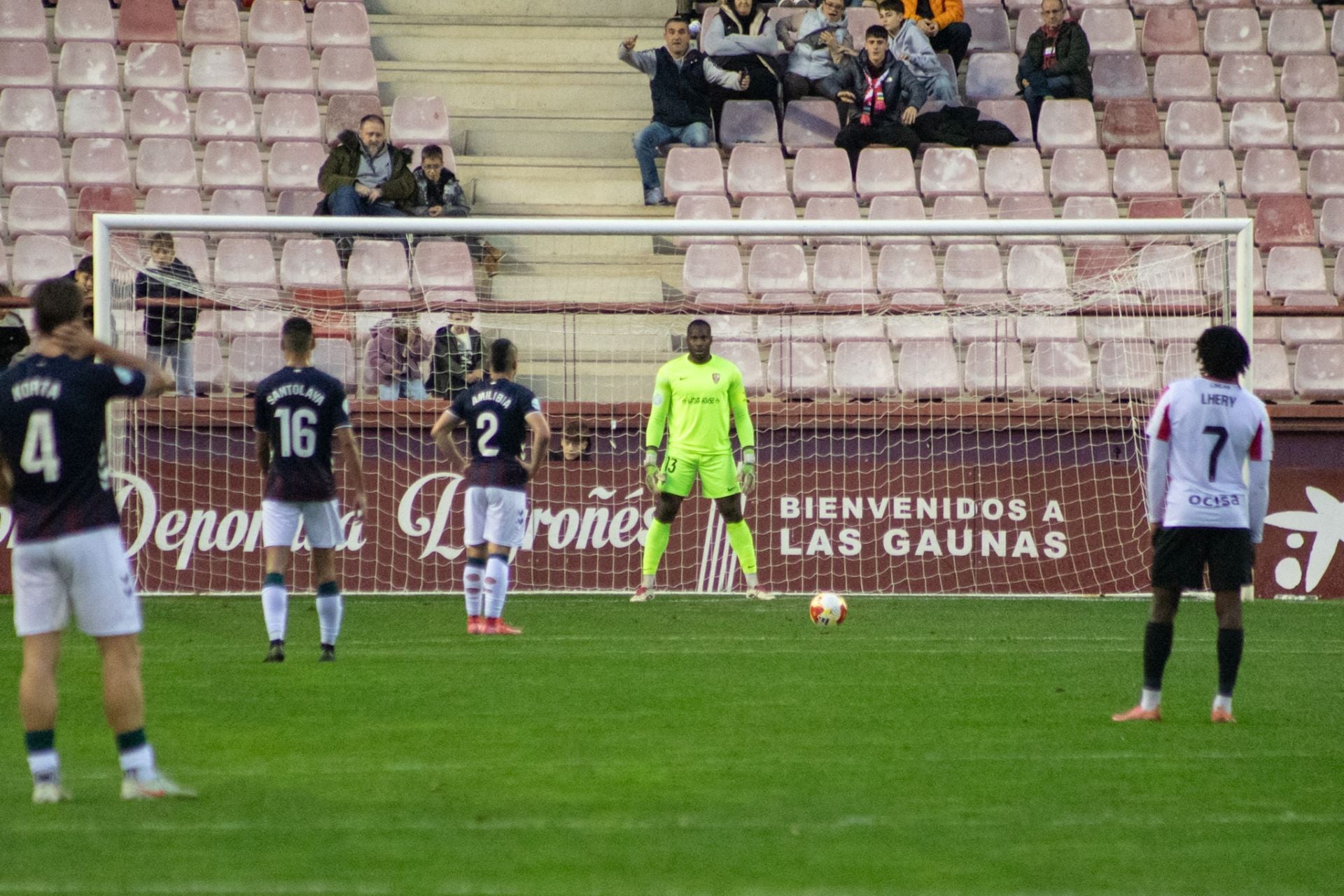 El partido de la UDL con el Eibar B