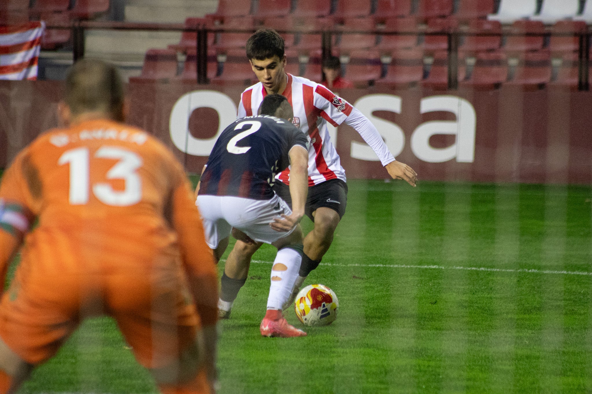El partido de la UDL con el Eibar B