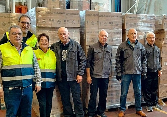 Revuelta dona al Banco de Alimentos de La Rioja 30.000 euros en galletas