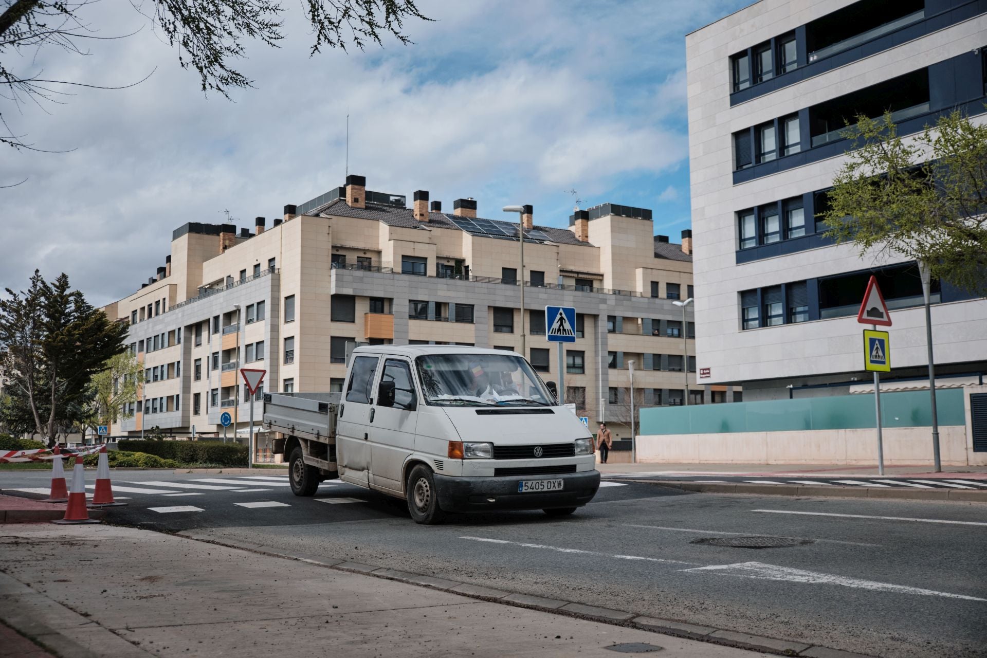 Tramo de calle Sequoias en una imagen de archivo.