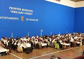 Pelota, teatro y actos infantiles en Pradejón