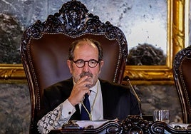 Martínez Arrieta, en un momento del juicio a García Ortiz