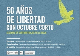 El centro San José de Arnedillo proyecta '50 años de libertad con Octubre Corto'