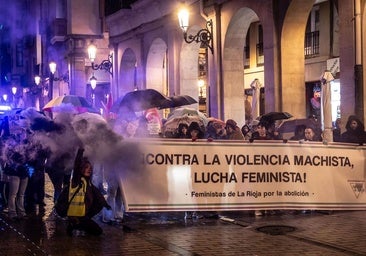 La Rioja se manifiesta contra la violencia machista