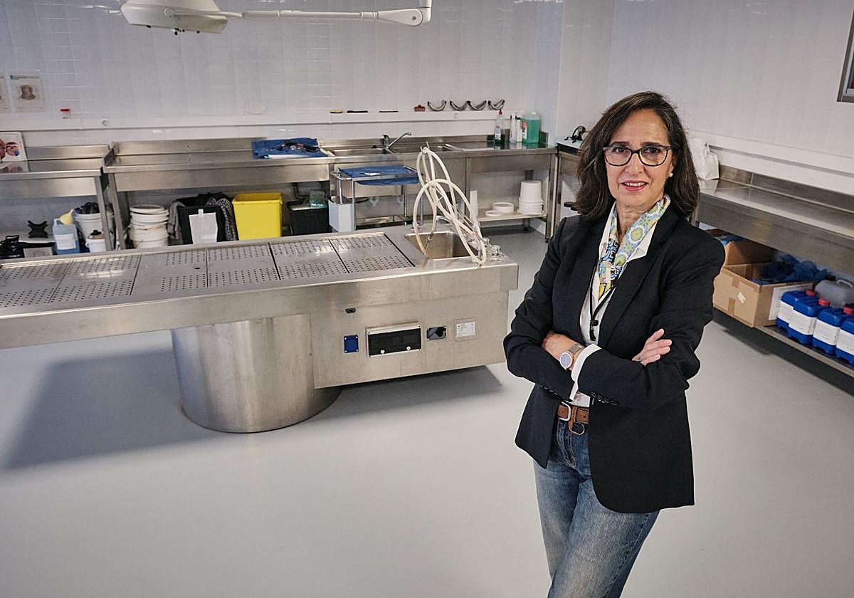 Mercedes Martínez, directora del IML de La Rioja.