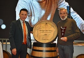 Imanol Arias, nuevo 'Amigo del vino de Aldeanueva de Ebro 2025'