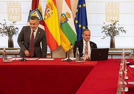Presentación del presupuesto municipal de 2026, hace unas semanas.