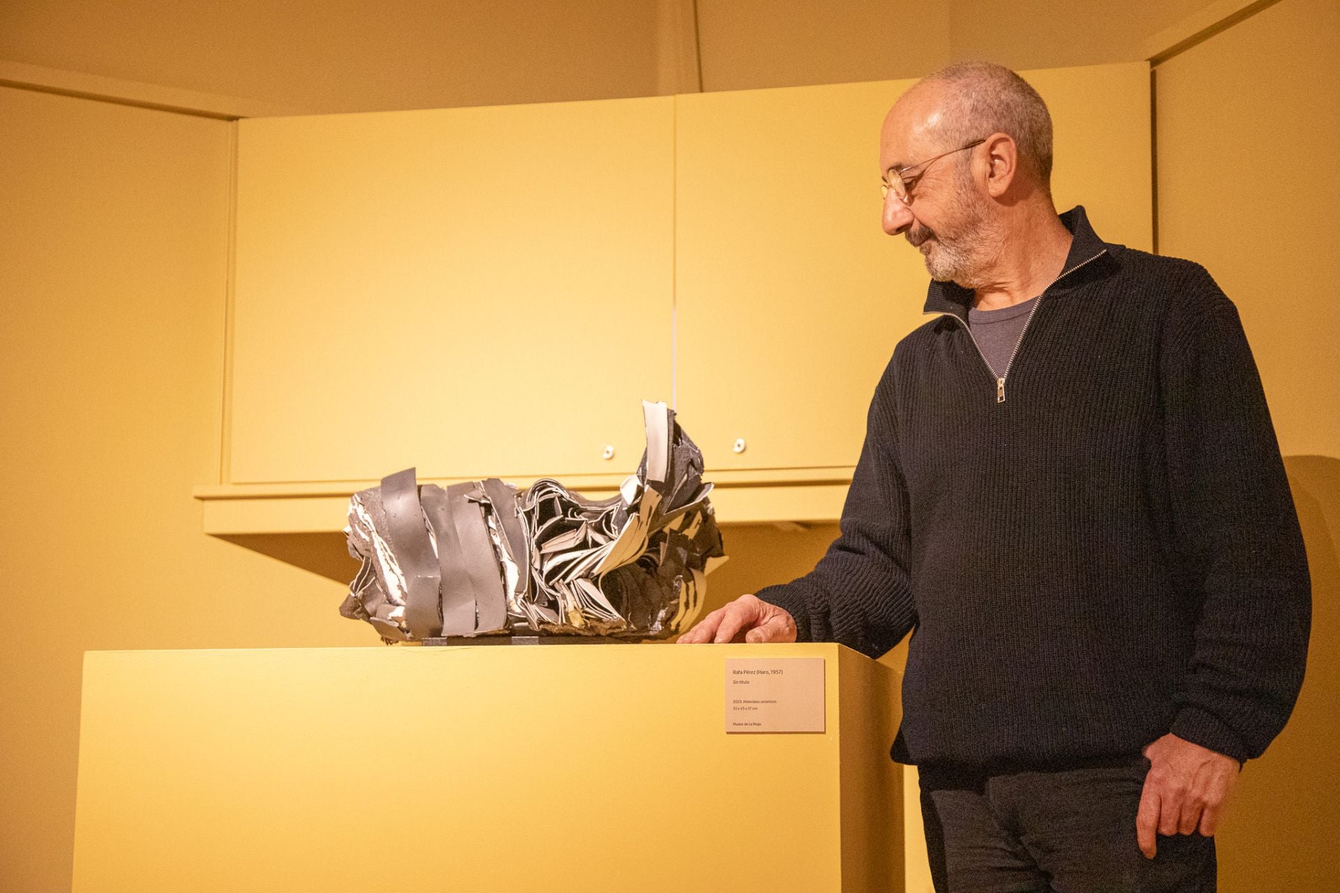 Rafa Pérez se estrena en Logroño con &#039;Barro, fuego y alma&#039;