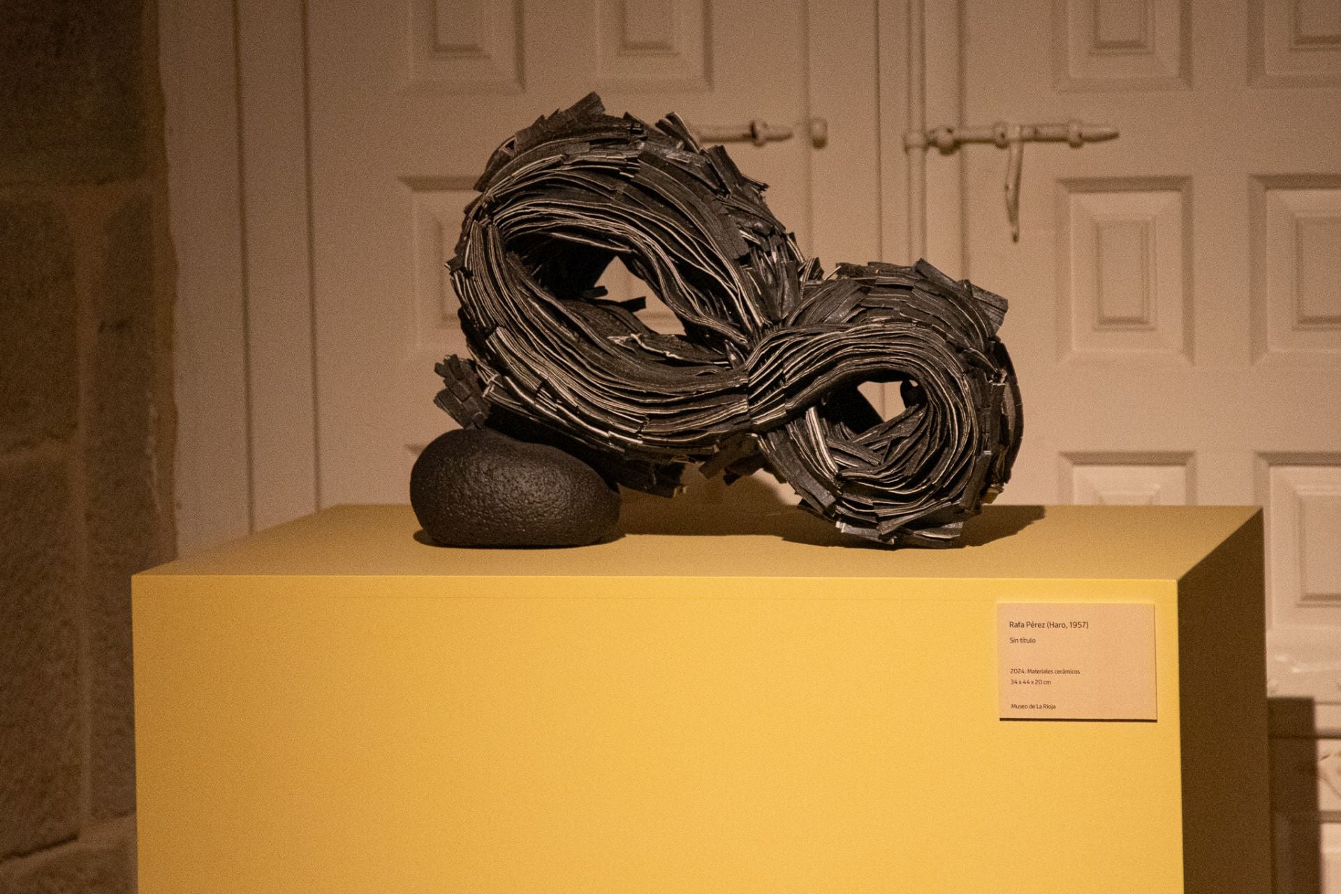 Rafa Pérez se estrena en Logroño con &#039;Barro, fuego y alma&#039;