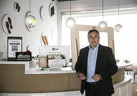 Demetrio Domínguez es el presidente de la Asociación Riojana de Hoteles.