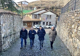 Visita de las autoridades a San Román de Cameros.