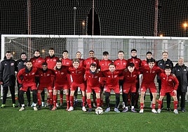 Los componentes de la selección riojana.