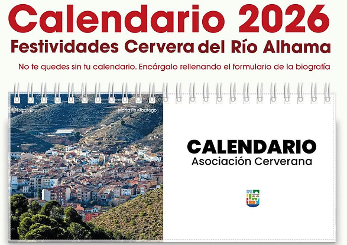 El calendario del año pasado.