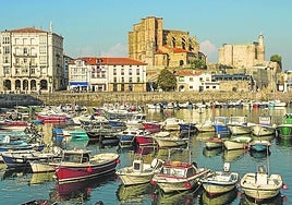 Imagen del puerto de Castro Urdiales.