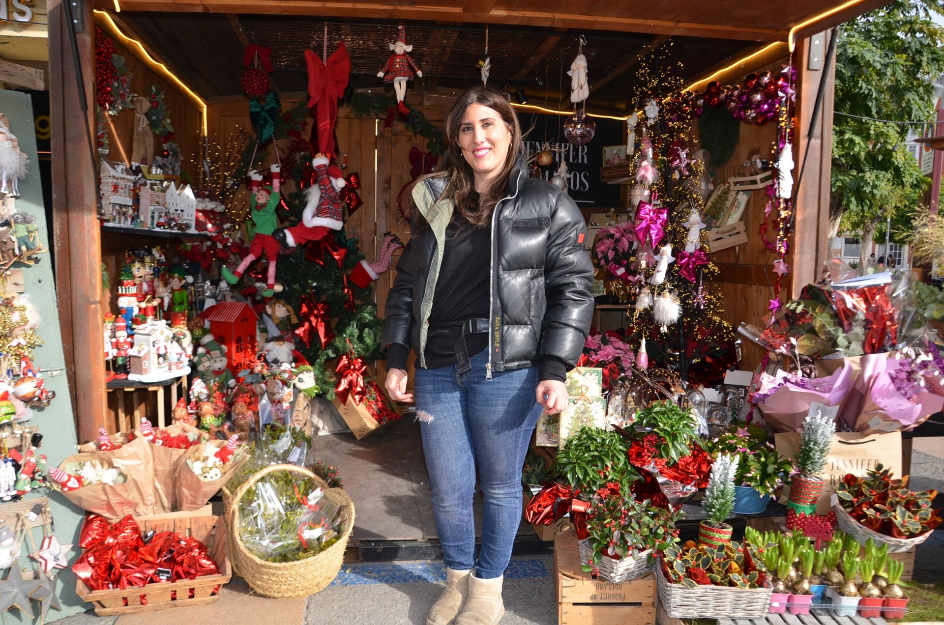Las imágenes del mercado navideño de Calahorra