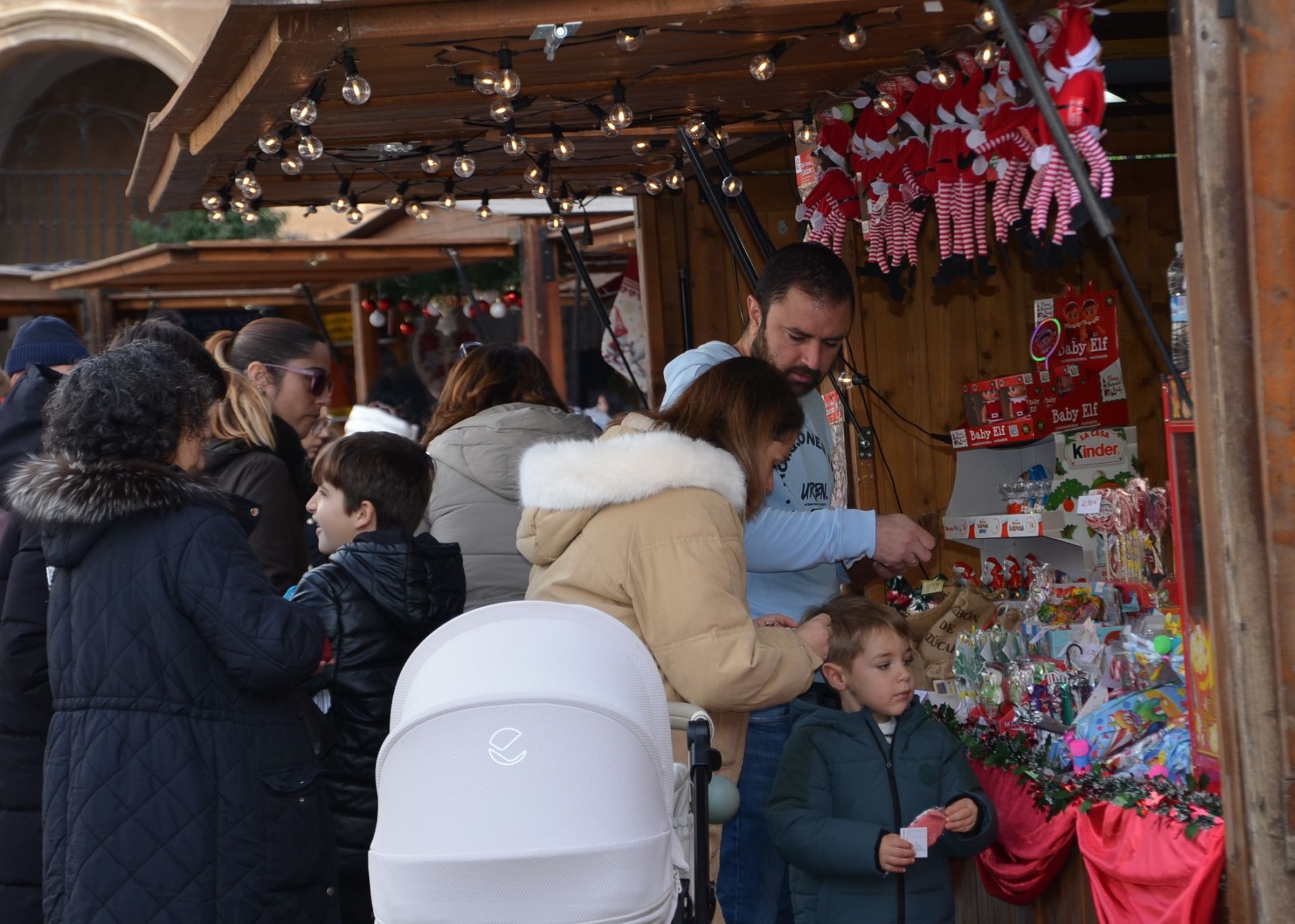 Las imágenes del mercado navideño de Calahorra