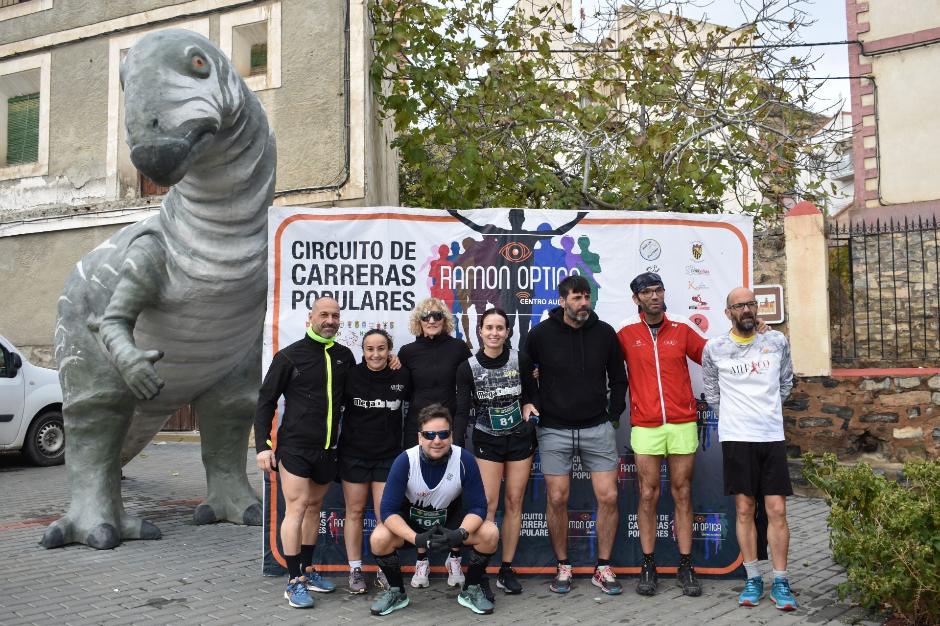 Las imágenes de la carrera &#039;Entre dinosaurios&#039; en Igea