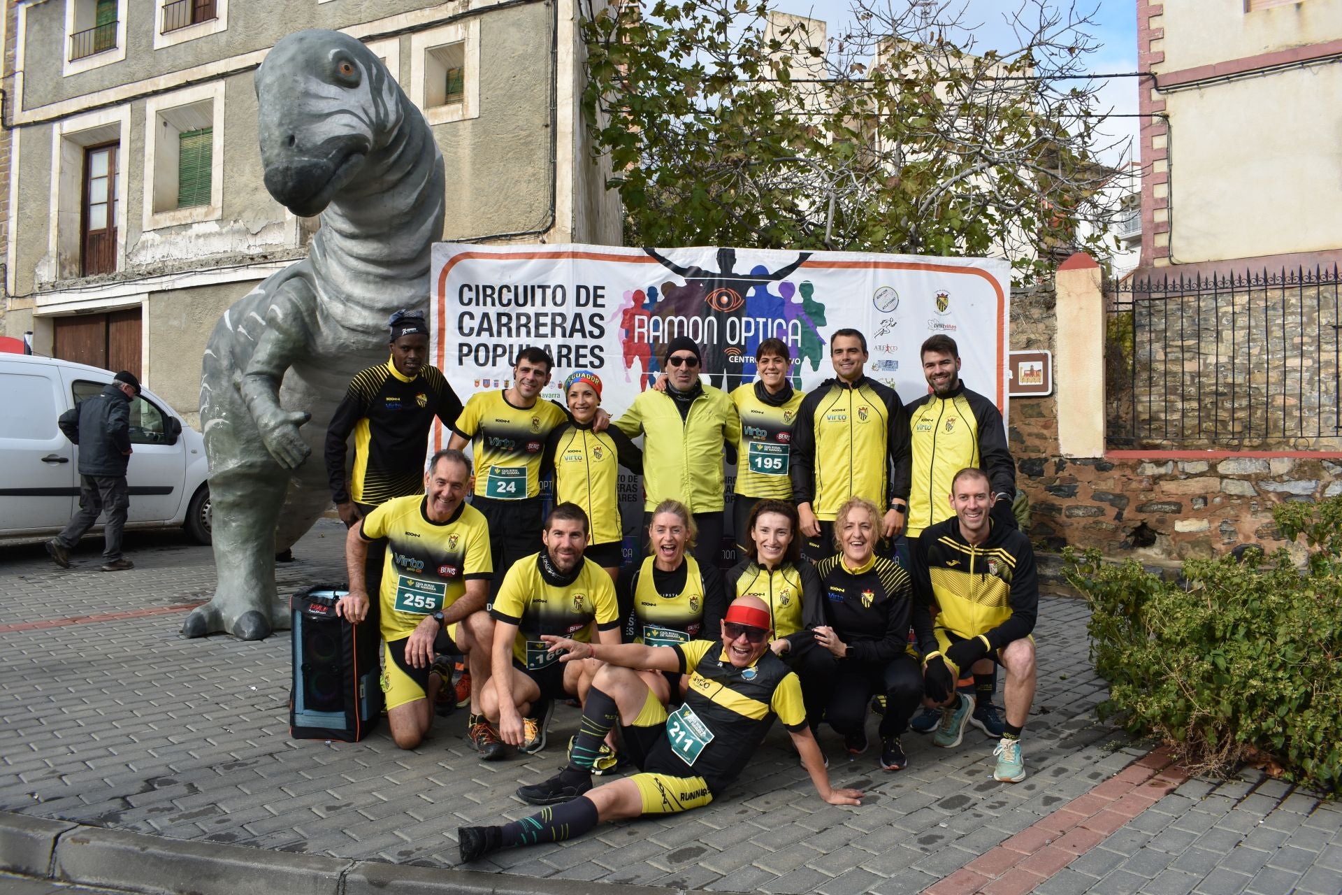 Las imágenes de la carrera &#039;Entre dinosaurios&#039; en Igea