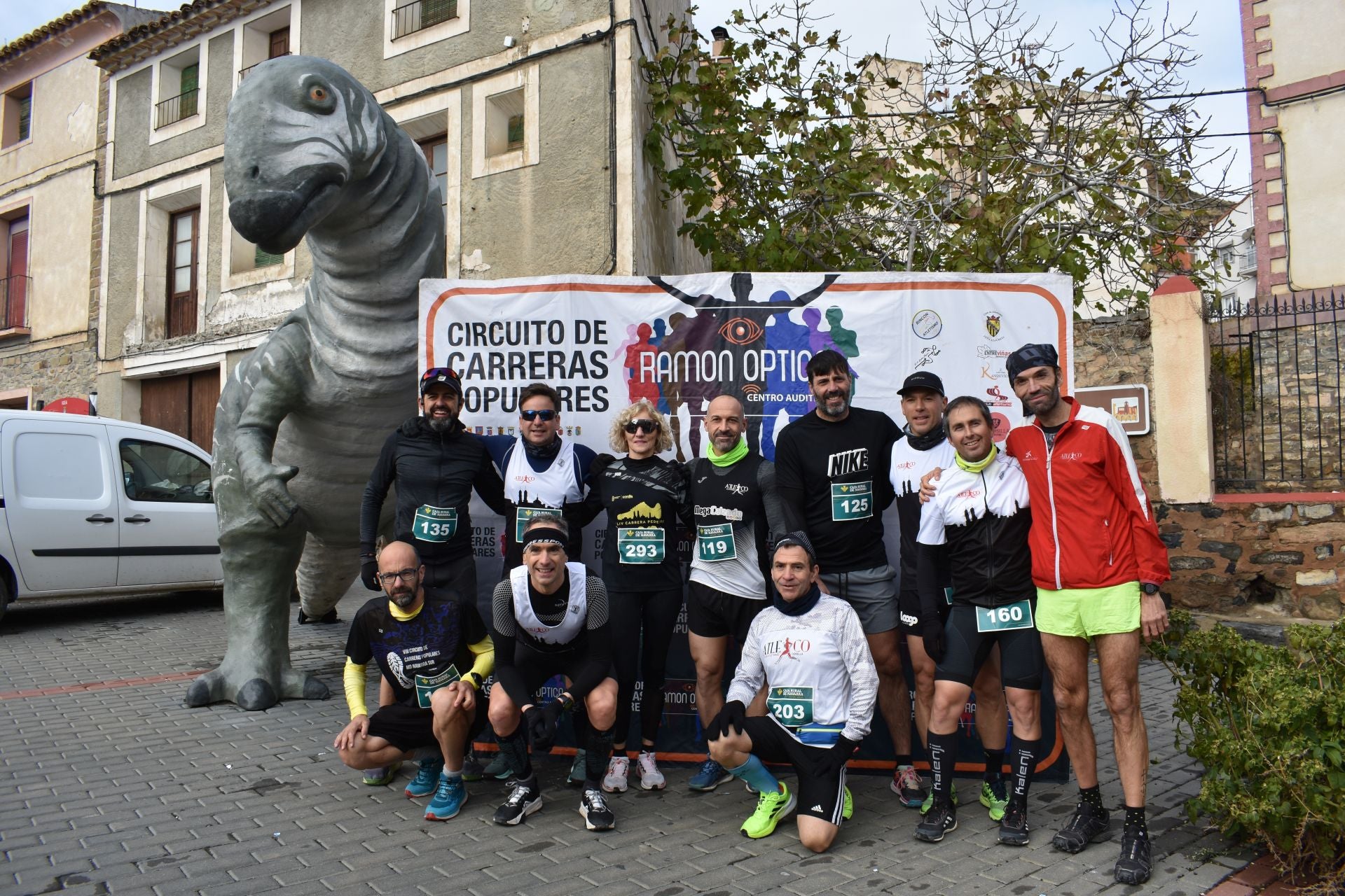 Las imágenes de la carrera &#039;Entre dinosaurios&#039; en Igea