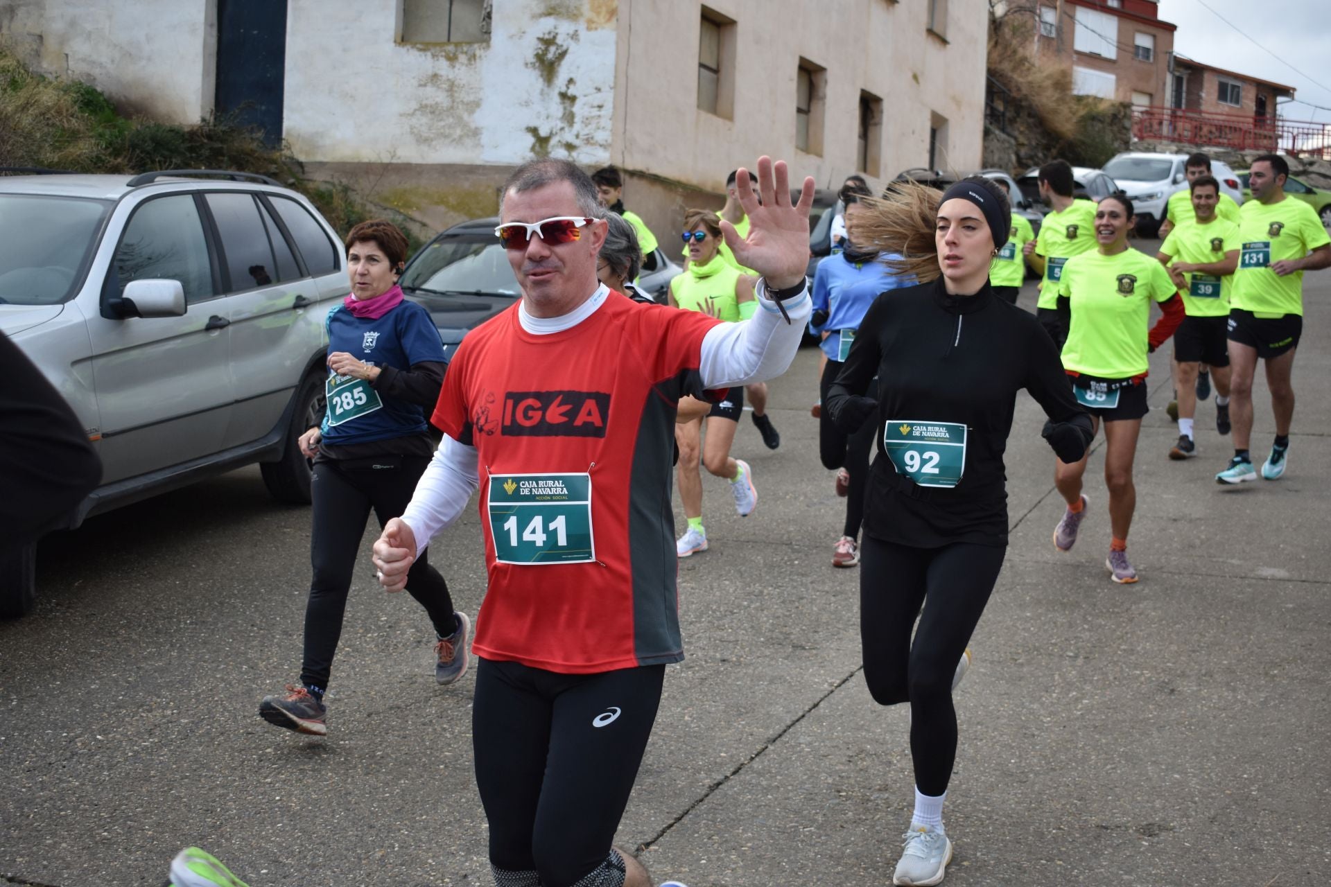 Las imágenes de la carrera &#039;Entre dinosaurios&#039; en Igea